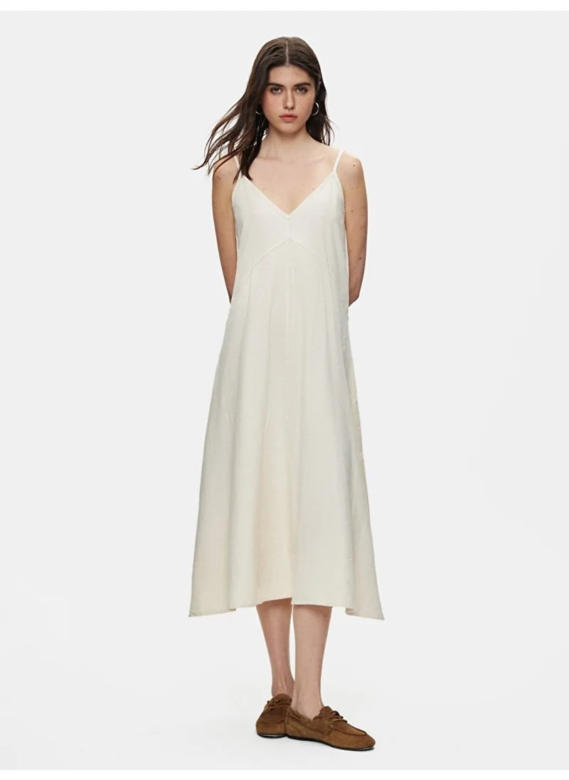 ال تي بي Beige Dress