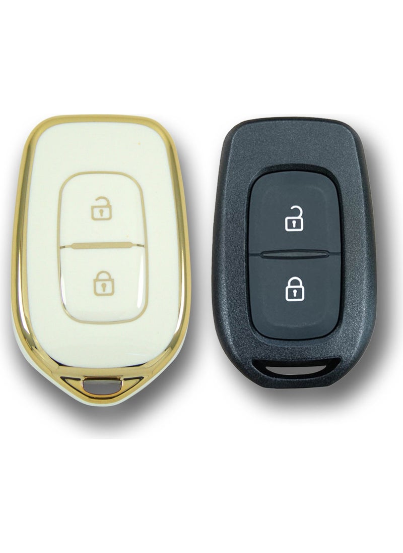 Renault Symbol 12-18 Dacia Sandero 2 Btn White Car Key Remote Control Case Cover Car Keychain - pzsku/Z4D0EEC30B46A1105F258Z/45/_/1730535688/f23c2c9d-8f26-4380-8312-be3f348ea136