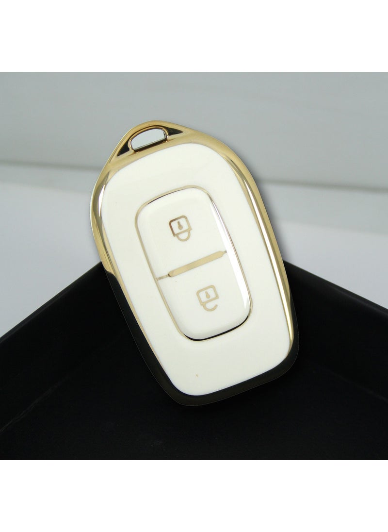 Renault Symbol 12-18 Dacia Sandero 2 Btn White Car Key Remote Control Case Cover Car Keychain - pzsku/Z4D0EEC30B46A1105F258Z/45/_/1730535693/0acf9153-f9fb-43fc-a6fb-1b3d35936d06