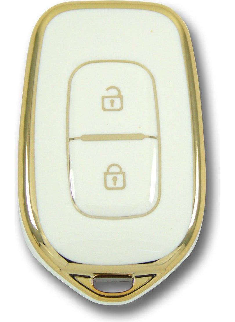 Renault Symbol 12-18 Dacia Sandero 2 Btn White Car Key Remote Control Case Cover Car Keychain - pzsku/Z4D0EEC30B46A1105F258Z/45/_/1730535695/ed849b09-4cf5-4b42-8696-bf9621d84a18