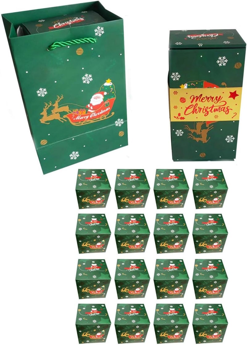 klarako Surprise Gift Box, Christmas Surprise Gift Box Explosion for Money, Bounces Creating the Most Surprising Gift, Unique Folding Bouncing Red Envelope Gift Box Suitable for Christmas (16 Box) - Image 2