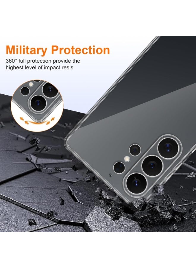 Soft TPU Silicone Case, Anti-Scratch Transparent Case Protection, [Ultra-Slim] Shock-Absorption Case Cover For Samsung Galaxy S26 Ultra - Image 5