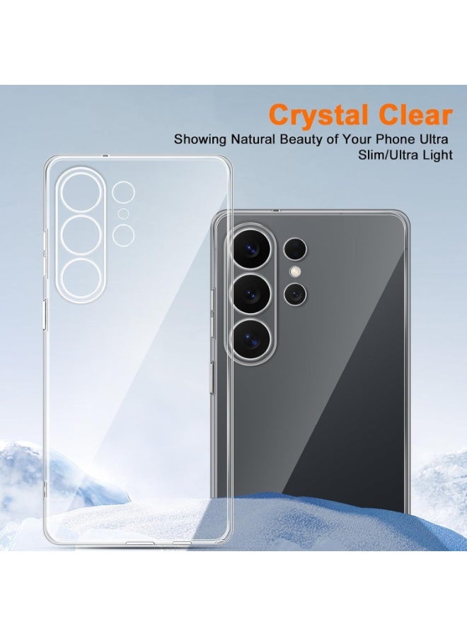 Soft TPU Silicone Case, Anti-Scratch Transparent Case Protection, [Ultra-Slim] Shock-Absorption Case Cover For Samsung Galaxy S26 Ultra - Image 3
