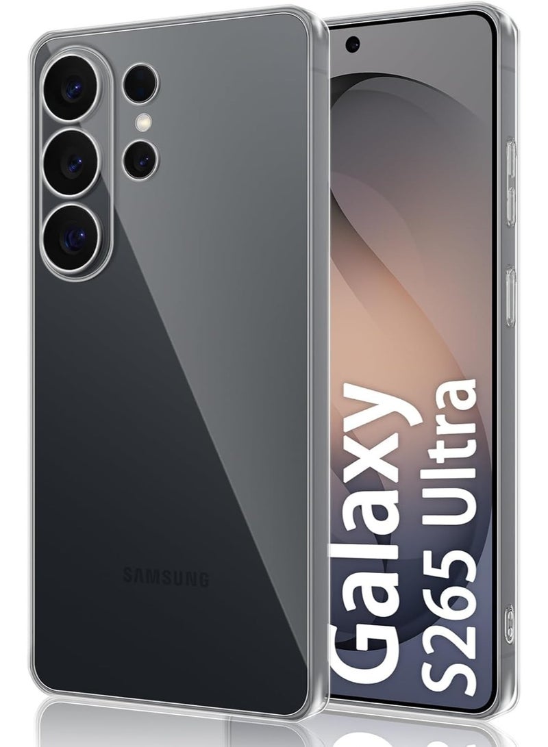 Soft TPU Silicone Case, Anti-Scratch Transparent Case Protection, [Ultra-Slim] Shock-Absorption Case Cover For Samsung Galaxy S26 Ultra - Image 1