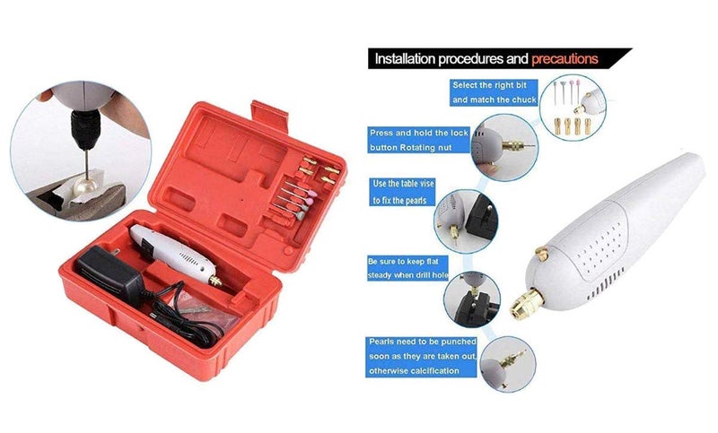 DIY Crafts DIY Crafts Pack Of 2 Pcs Mini Electric Drill Mini Electric Drill Hand Dri Pack Of 2 Pcs Mini Electric Drill  - Image 3