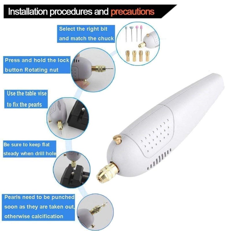DIY Crafts DIY Crafts Pack Of 2 Pcs Mini Electric Drill Mini Electric Drill Hand Dri Pack Of 2 Pcs Mini Electric Drill  - Image 5
