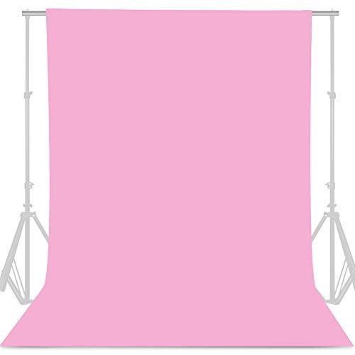 GFCC Pink Backdrop Photography Background - 6FT x 10FT Photo Backdrop for Photoshoot Photography Video Recording Background Screen Picture Curtain - Image 1