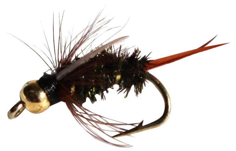 Flies Direct BH Prince Nymph Assortment Trout Fishing Flies (1-Dozen), Black - Image 2