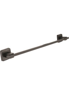 Eym Square Series Stainless Matte Black Bathroom Long Towel Holder Towel Rack  - Image 1