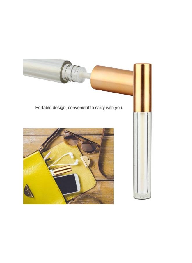 WYBOT - 10pcs Refillable Mini Empty Lip Gloss Tube, Refillable Lip Balm Lip glaze Empty Bottle Container - Image 1