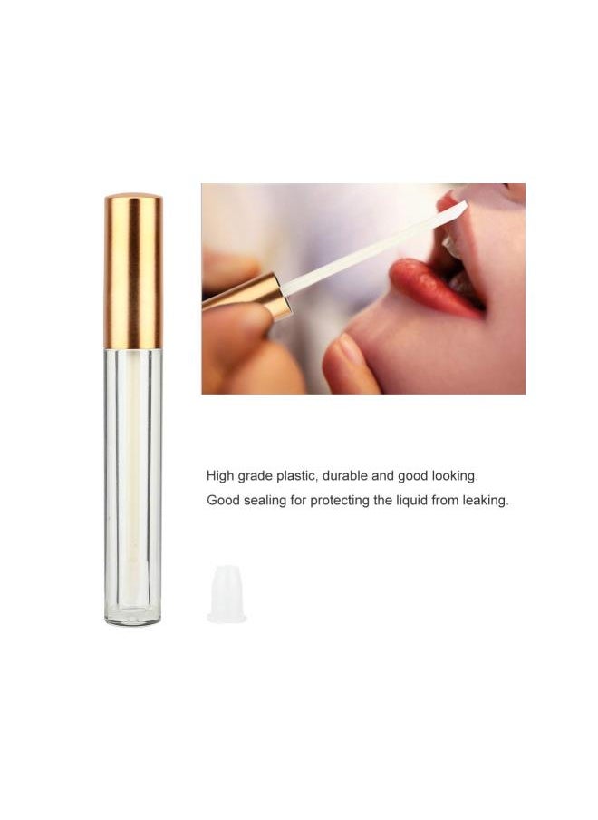 WYBOT - 10pcs Refillable Mini Empty Lip Gloss Tube, Refillable Lip Balm Lip glaze Empty Bottle Container - Image 1