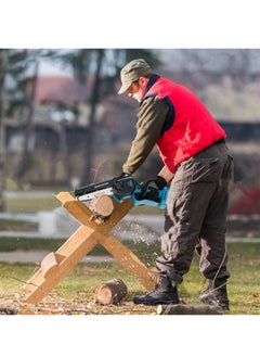 Aenlv A little Expensive, the Chain Made of 65 Manganese for Sepcial Homeuse,2 Rechargeable Batteries,Automatic Oiler, Electric Chainsaw Cordless Portable with for Branches,Tree Trimming Wood Cutting and Safe Protecting Set,for Yourself, Parents or Grandfather  - Image 2