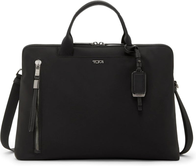 Tumi Voyageur Benin Laptop Carrier - Black/Gunmetal - Image 1