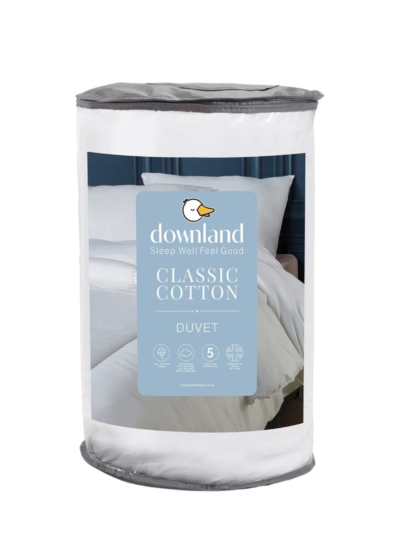 Matalan Downland White Classic Cotton Duvet (10.5 Tog)