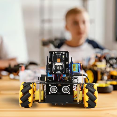 acebott Robot Kit with 3MP Camera Robotics Kit for Kids Ages 812 1216 Compatible with Arduino  Scratch App  Remote Control STEM Toys Coding Robot Kit Gift for Kids Teens and Adults - Image 5