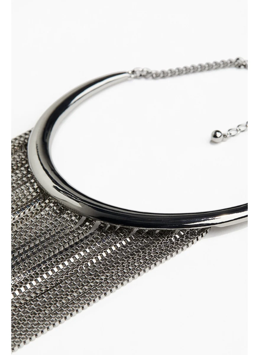 H&M Fringed Statement Necklace
