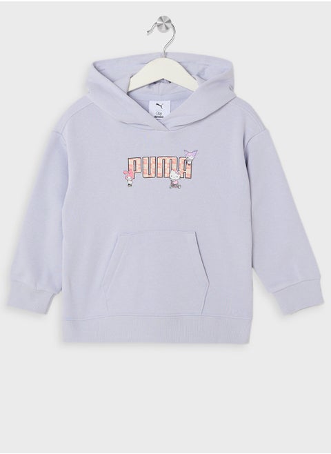 Kids Hello Kitty & Friends Relaxed Graphic Hoodie