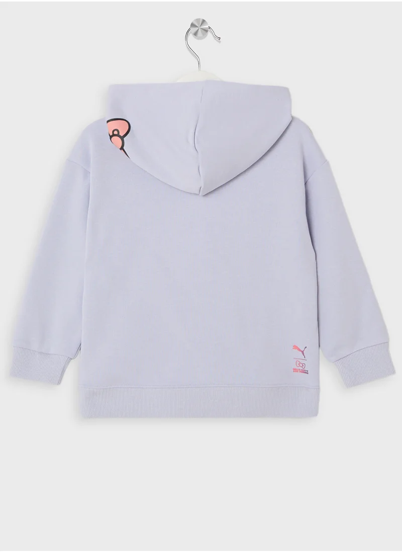 بوما Kids Hello Kitty & Friends Relaxed Graphic Hoodie