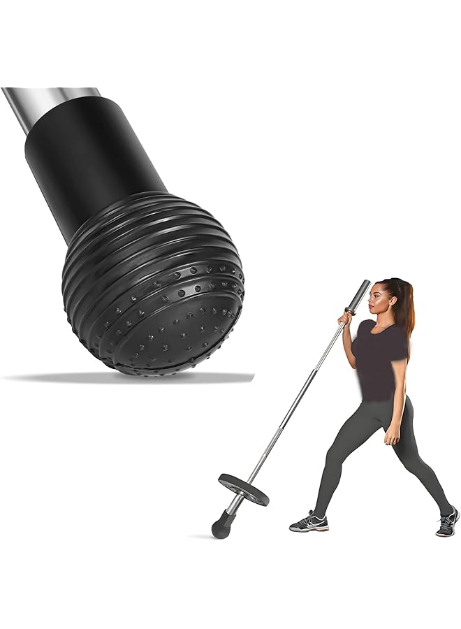 KASTWAVE Attachment For Barbell Fits 2'' Barbells Durable Rubber Base For Push Presses Rows Rotations Clean Squats & Full Body Strength Training - Image 1