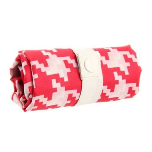 Wrapables Envirosax Lane Reusable Shopping Bags, Cherry, Set of 2 - Image 3