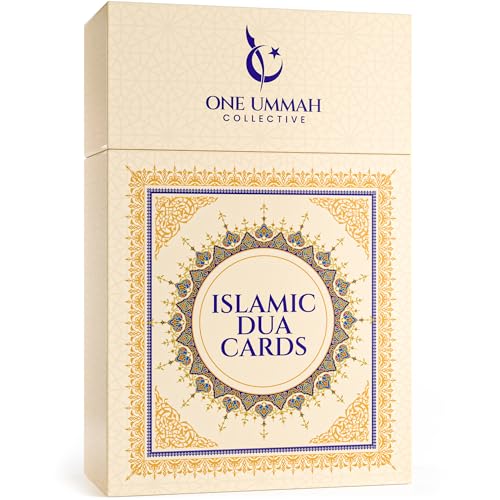 One Ummah Islamic Dua Cards 75 Essential Supplications with Translation Transliteration Story ColorCoded by Emotions for Kids Adults Quran Hadith Prayers Learning Memorizing Muslim Duas - Image 1