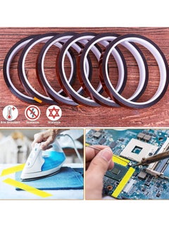PRINTSHOP4ME Heat Resistant Tape For Sublimation,Heat Transfer Printing,Masking,Soldering,Protecting Circuit Board,Cellphone Data Line And Electrical Works  - Image 4