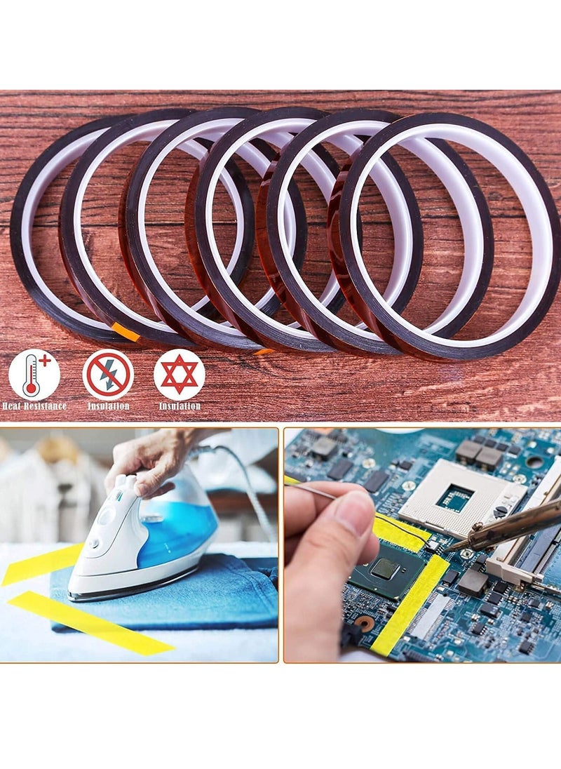 PRINTSHOP4ME Heat Resistant Tape For Sublimation,Heat Transfer Printing,Masking,Soldering,Protecting Circuit Board,Cellphone Data Line And Electrical Works  - Image 4