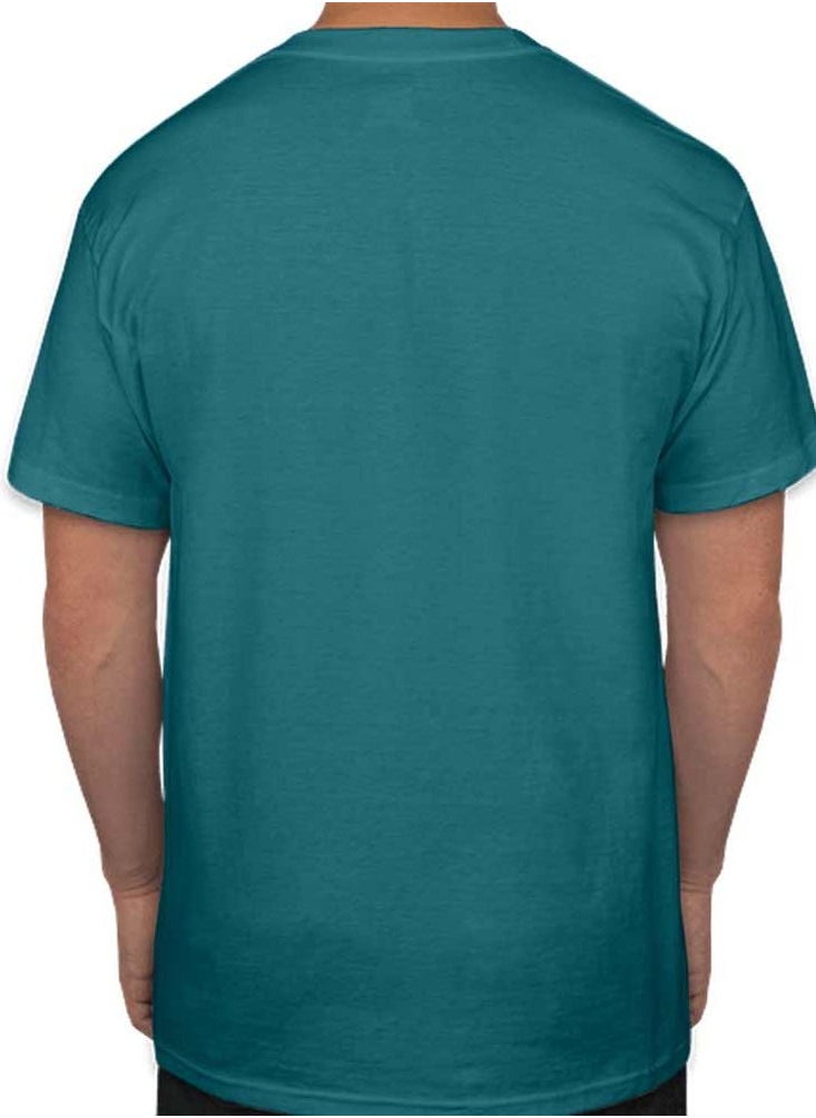 SANTHOME Plain round neck t-shirts for men  - Image 3