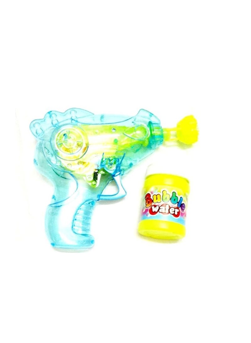 NEXT STORE Bubble Gun Toy for Kids with LED Light, Colorful Bubble Gun, Fun Water Toys, Gifts for Kids, Action Toys, Outdoor Toys for Kids, Portable Bubble Gun. - Image 1