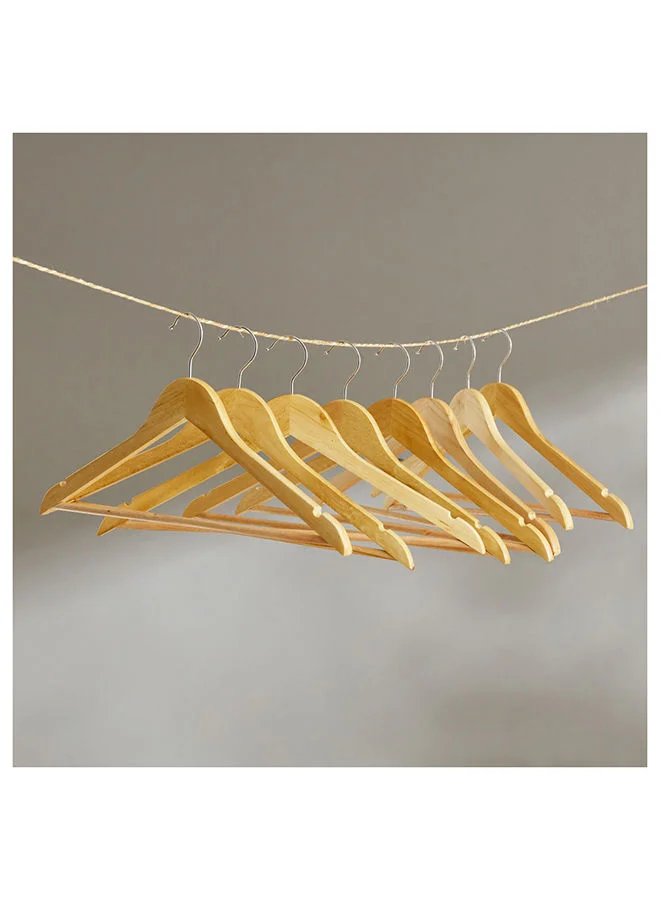 Home Box Forest 8-Piece Wooden Hanger Set 44.5 x 1.2 x 23 cm