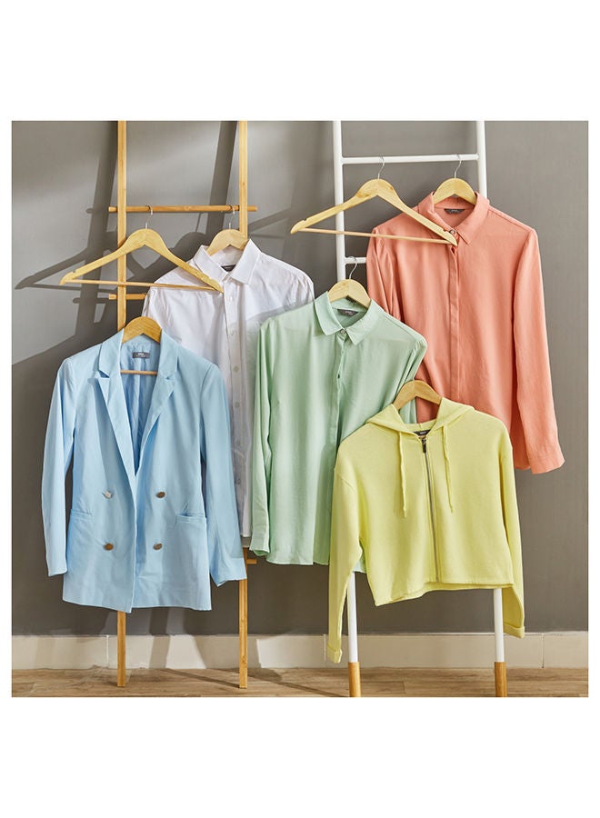 Home Box طقم تعليق خشبي مكون من 8 قطع من الغابة 44.5 × 1.2 × 23 سم - Image 5