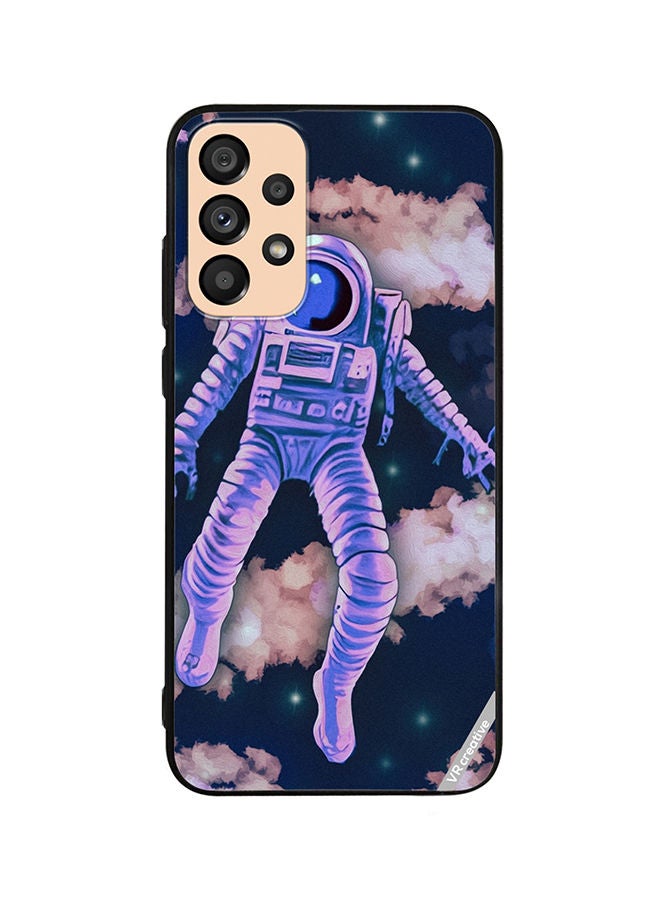 VR CREATIVE Protective Case Cover For Samsung Galaxy A33 5G Retro Style Vibrant Space Scene Design Multicolour - Image 1