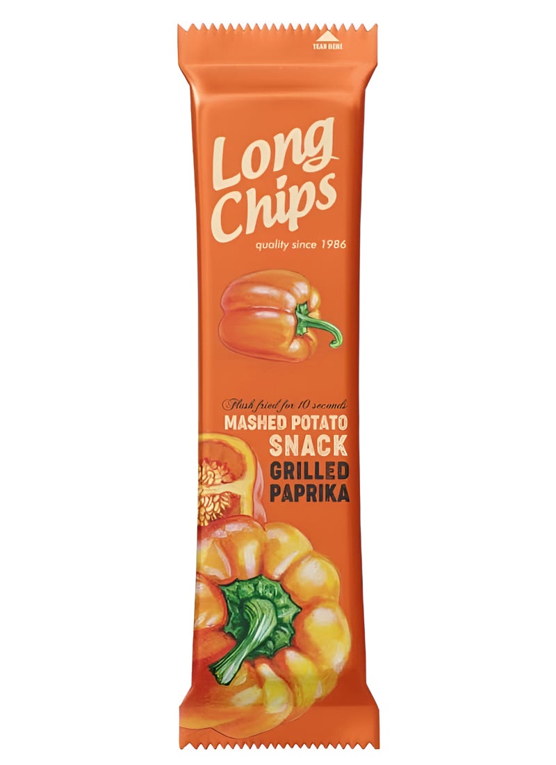 Long Chips رقائق البطاطس المهروسة بالفلفل الحار المشوي - Image 1