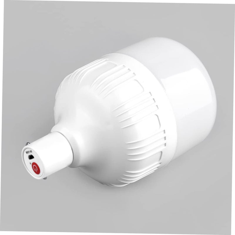 مصباح كشك محمول أبيض LED مع شحن USB وكابل للتخييم وأسواق الليل وإضاءة الطوارئ - Image 3