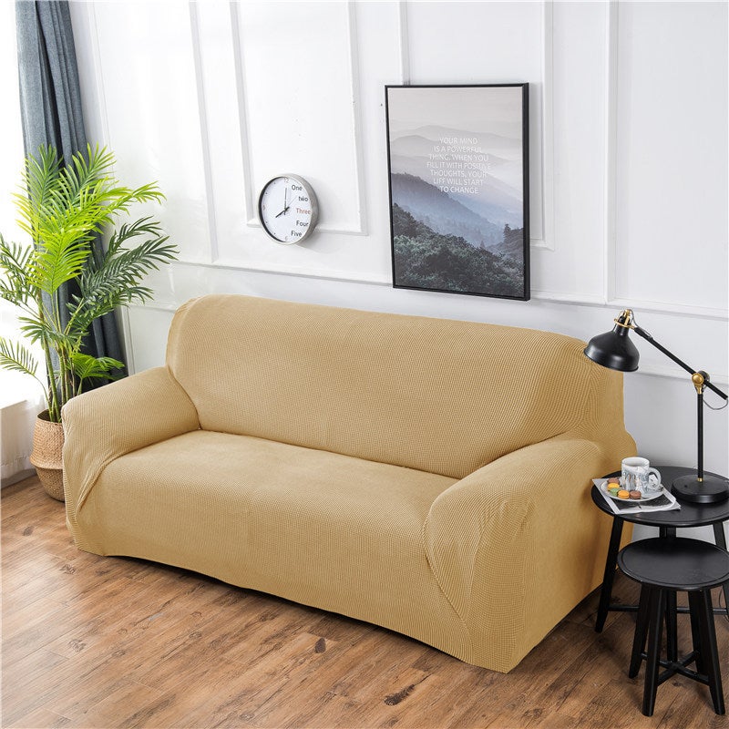 Chan Woven Universal Knitted Thickened Sofa Cover Single Double Three-Seat Sofa Cover Full-Cover Sofa Cushion Sale - Image 1