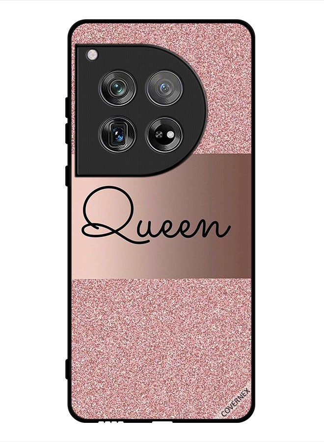 Covernex Protective Case Cover For OnePlus 12 Queen Glitters Background - Image 1