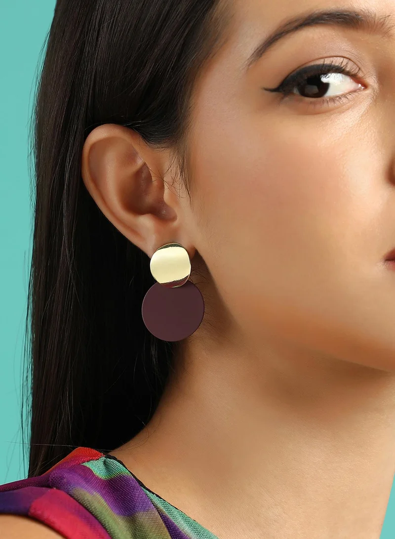 سوهي أقراط صناعية عصرية متدلية