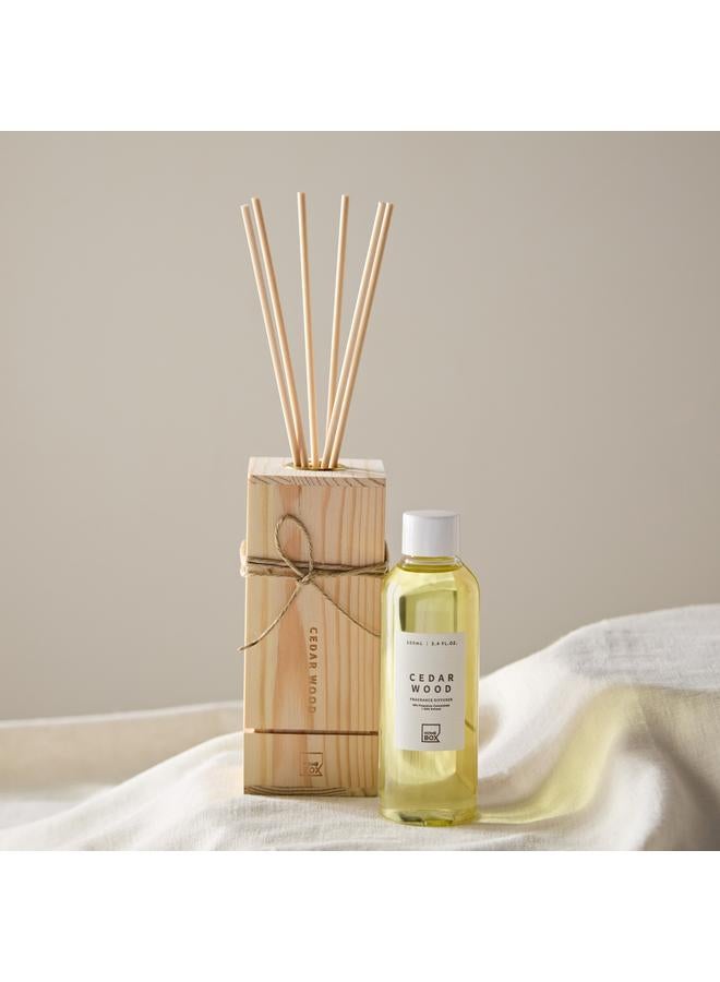 إيدين مجموعة هدايا ناشرة خشب الأرز في صندوق خشبي - Image 1