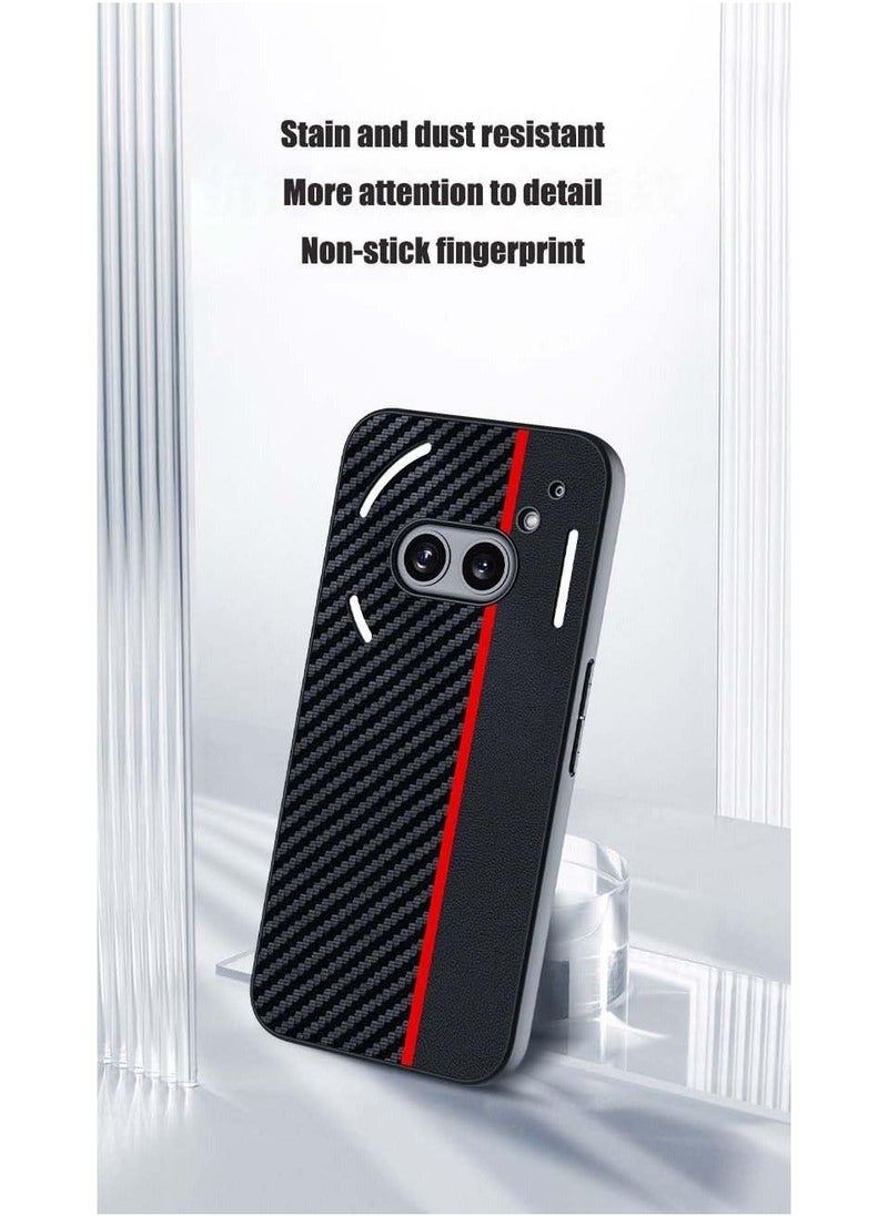 Ultra Slim Matte Black Case for Nothing Phone 2a Heat Dissipation Anti Fingerprint Protective Back Camera Cover - Image 5