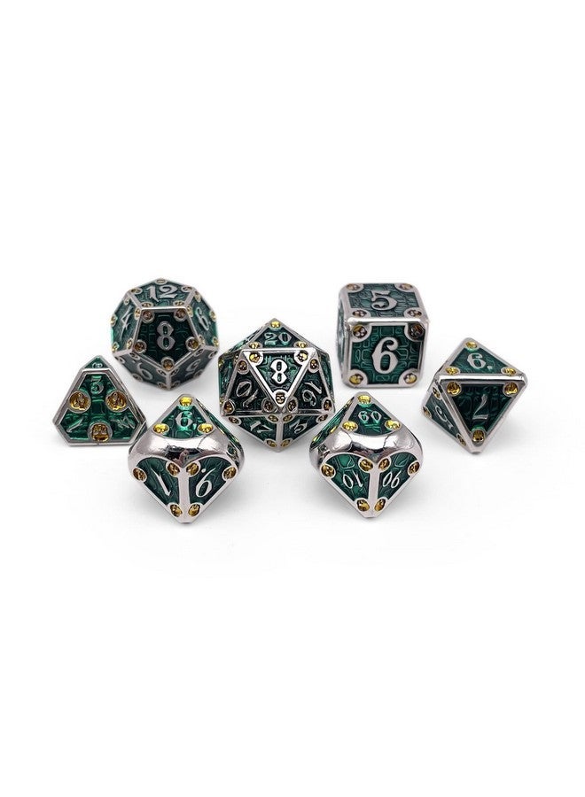 Norse Foundry Dungeon Delve Metal Dice Set - Forge Your Adventure: Premium Zinc Alloy D20 Dice Set - Complete Set for TTRPG - Boost Your Gaming Experience with Metal Dice - Image 3