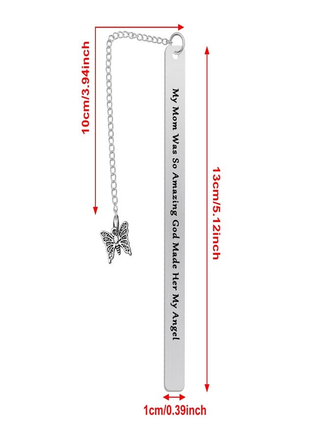 Baipilu Sympathy Gift Bookmark Memorial Gift in Memory of Loss of Mom Condolence Present for Daughter Son Loss of Mom Bereavement Remembrance Condolence Present for Friend Sister - Image 2