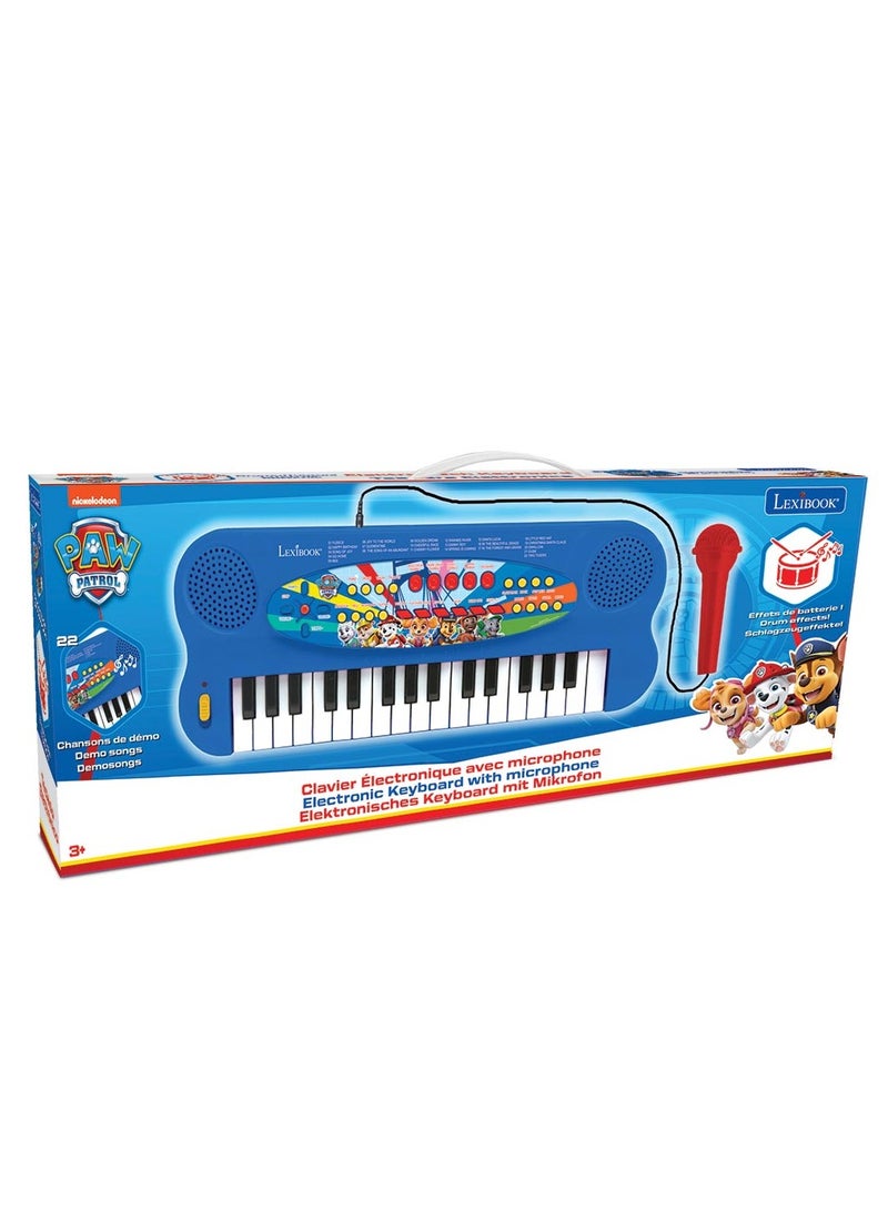 Lexibook Paw Patrol Electronic Keyboard with Mic - Image 4