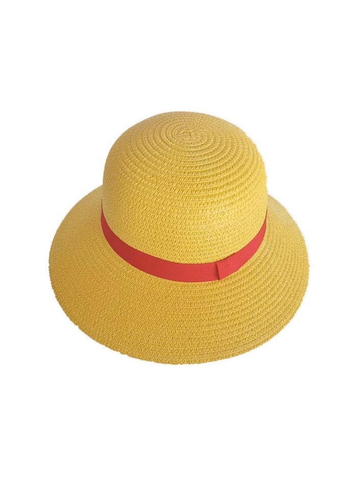 زي قطعة واحدة قرد القش الرافي D. لوفي كوسبلاي زي هالوين مجموعة موحدة ﻿ للأولاد - Image 3