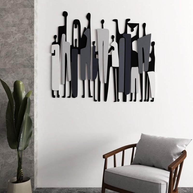 Marktna Abstract wooden decorative sculpture - Image 1