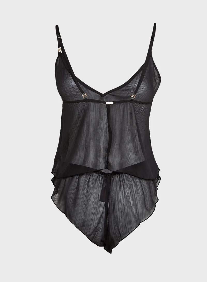 BLUEBELLA Daisy Sheer Cami & Shorts Set