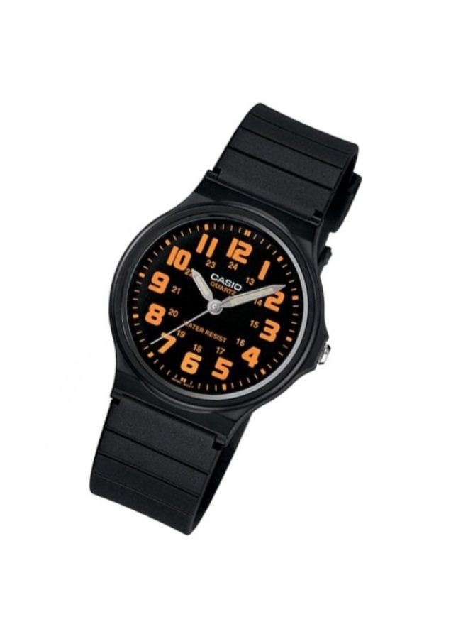 CASIO Men Silicone Analog Wrist Watch MQ-71-4BDF - 34 mm - Black - Image 5