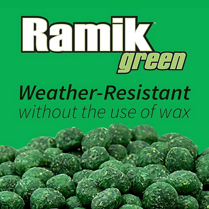 Neogen Ramik Green Fish Flavored Weather Resistant Rodenticide Nuggets, 4 lb bag (00615) - Image 2