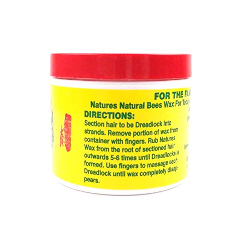 Lets Dred Let's Dred Nature's Wax 4 oz. - Image 2