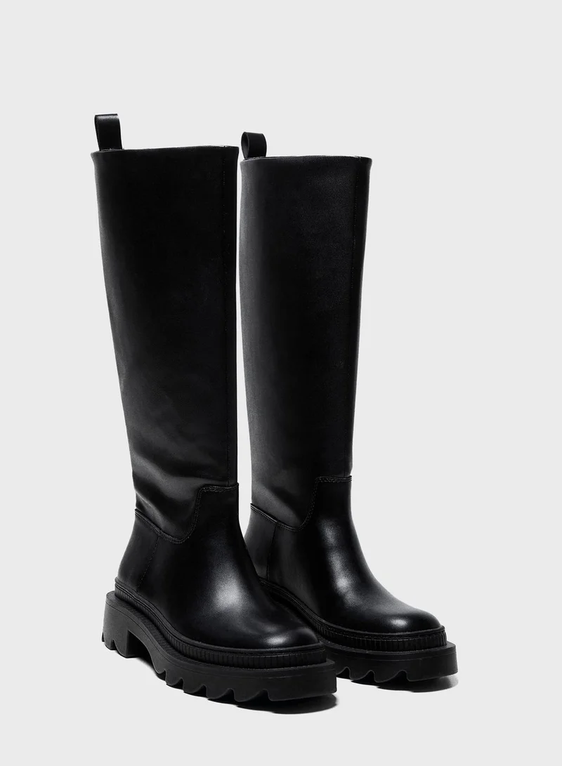 مانجو Casual Knee Boots