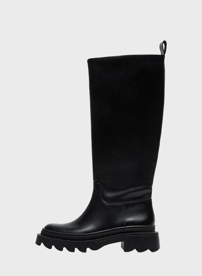 مانجو Casual Knee Boots